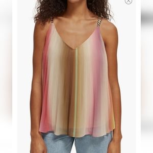 Scotch And Soda Pleated Camisole